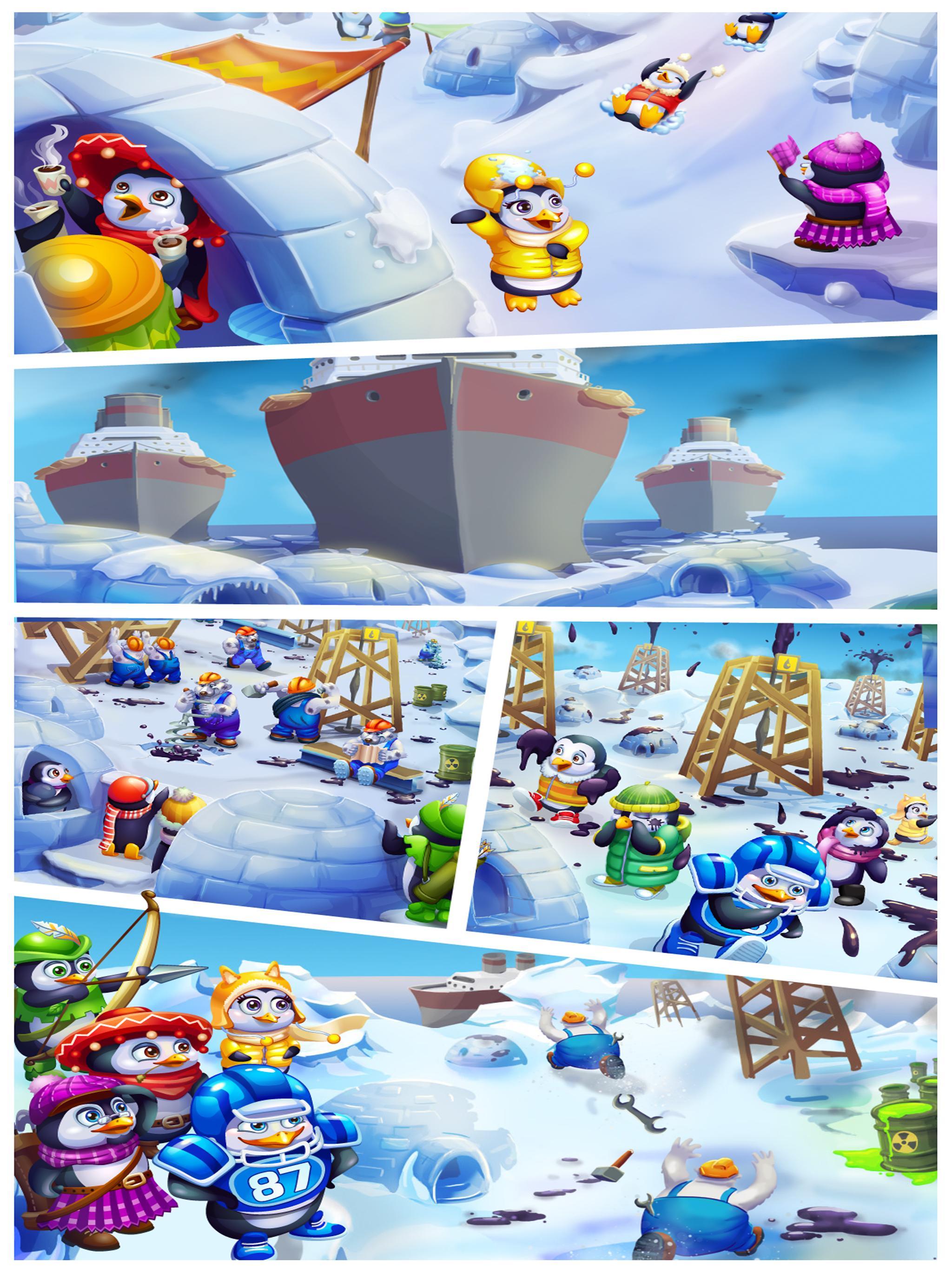 Penguin Pals: Arctic Rescue遊戲截圖