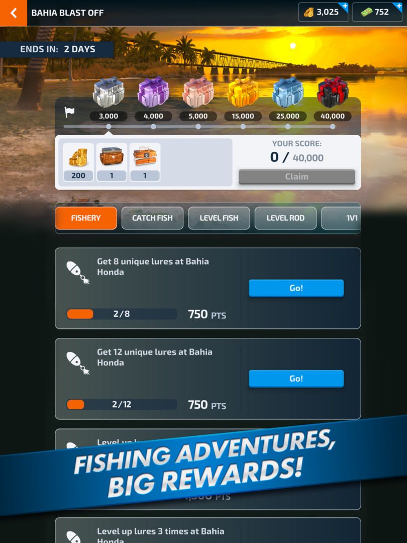 Ultimate Fishing! Fish Game ภาพหน้าจอเกม