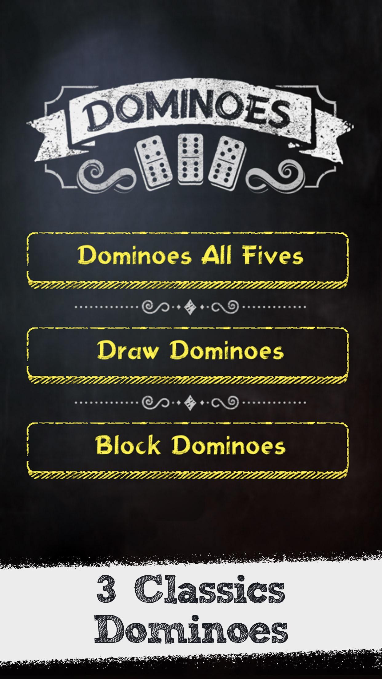 Скриншот игры Dominoes Classic Dominos Game