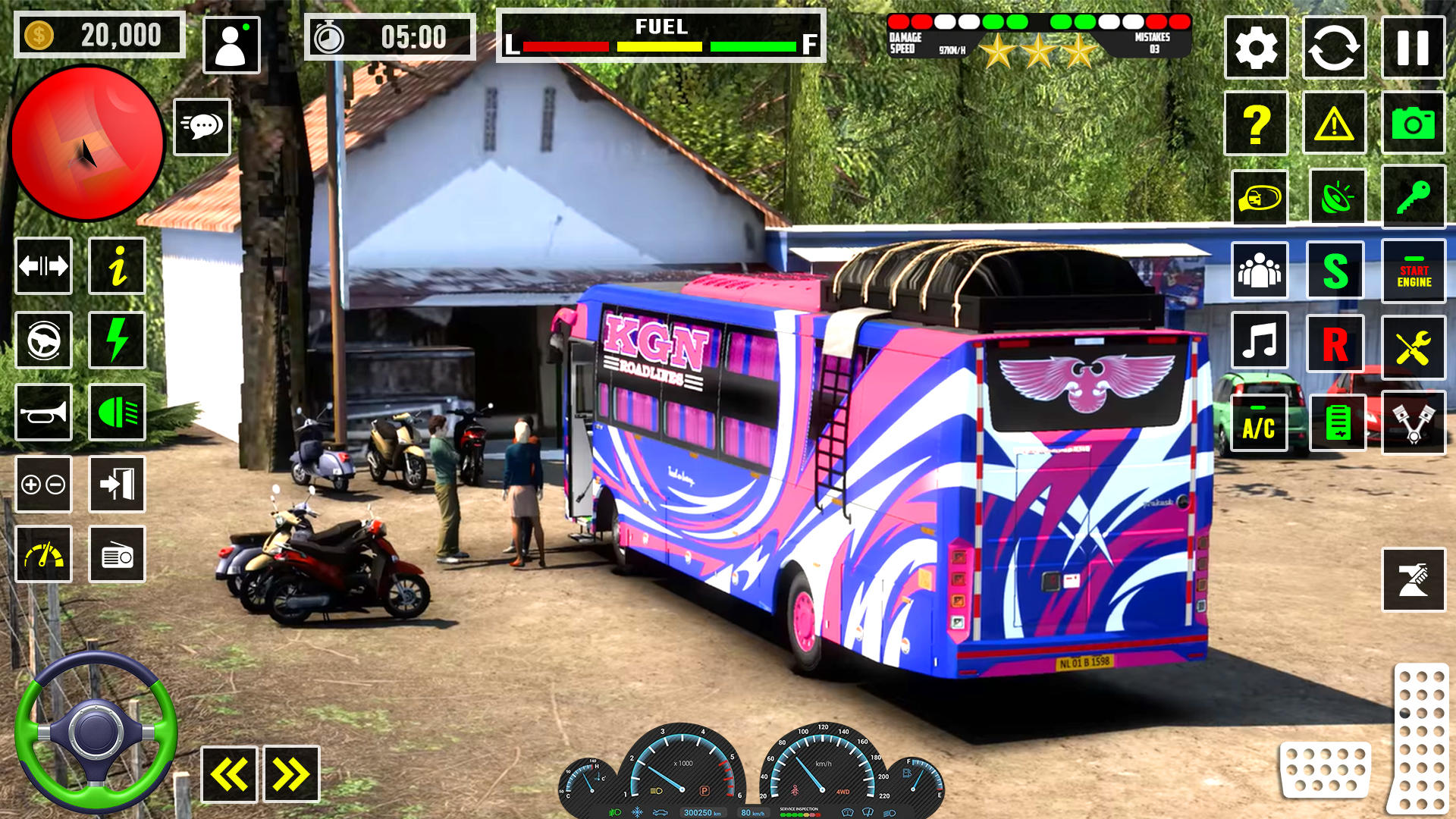 Bus Simulator 2024 : Euro Bus screenshot game