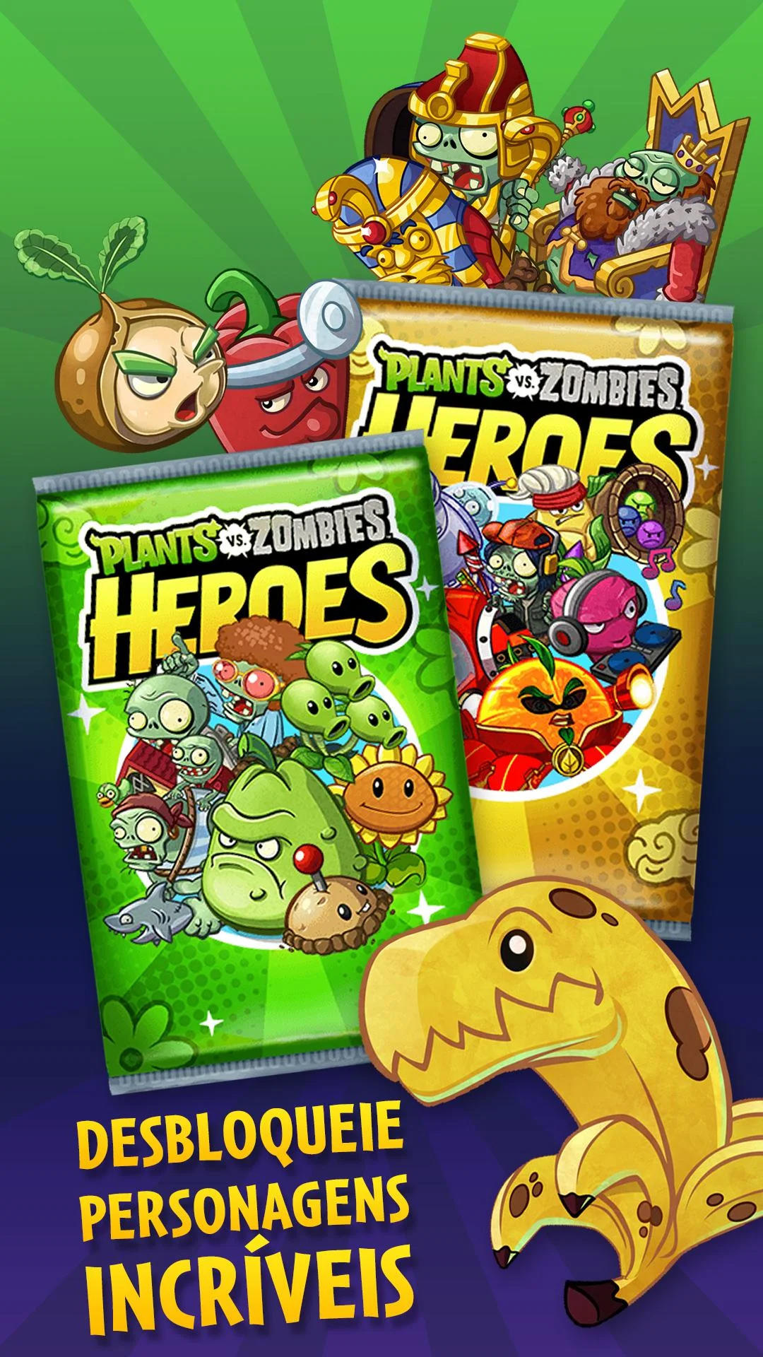 Captura de Tela do Jogo Plants vs. Zombies™ Heroes