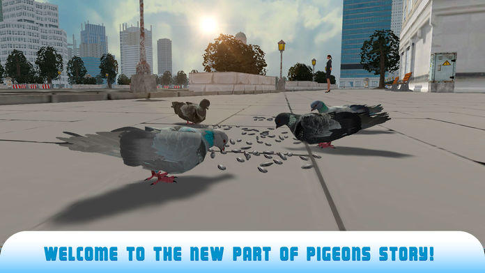 Pigeon Bird Survival Simulator 3D 2 Full 게임 스크린 샷