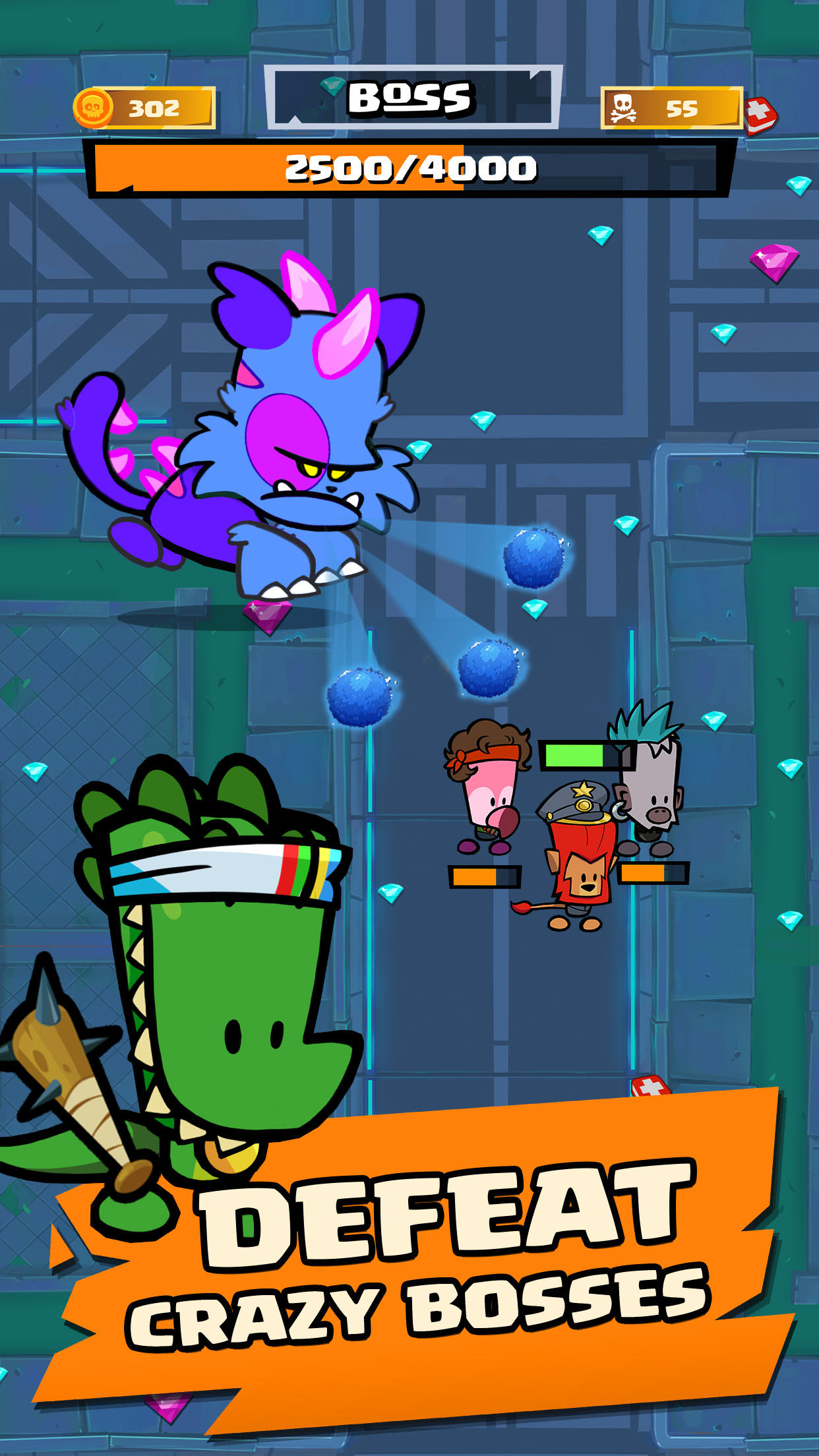 Screenshot of Zooba Survivors: .io game