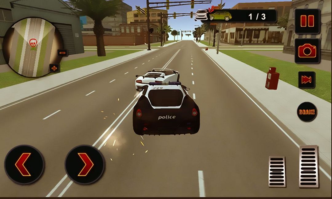 Screenshot of LA Mafia Police War Chase 2016