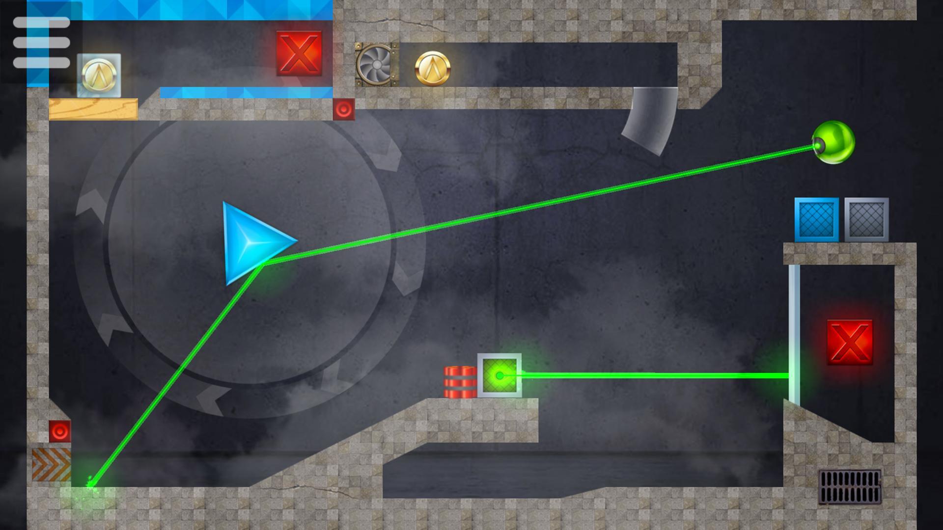 LASERBREAK 2 - Physics Puzzle Game Screenshot