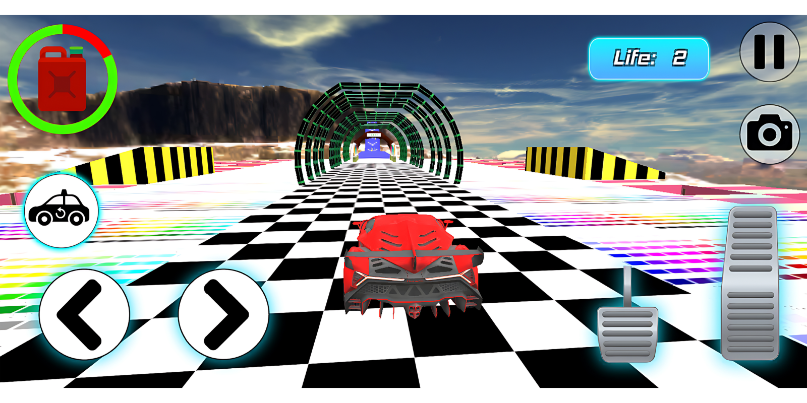 Racing Rush Stunt Game Drive ゲームのスクリーンショット