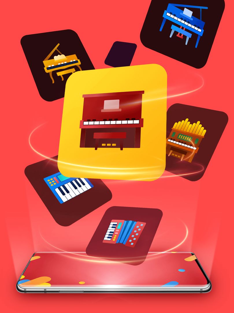 Piano Fun - 마법의 음악 게임 스크린 샷