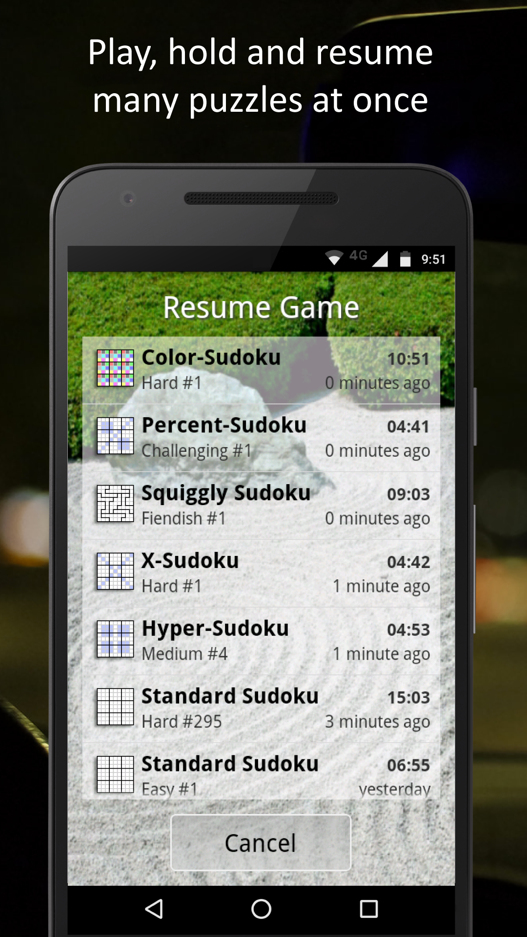 Sudoku Game Screenshot