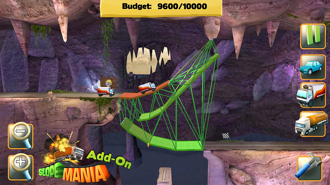 Bridge Constructor ภาพหน้าจอเกม