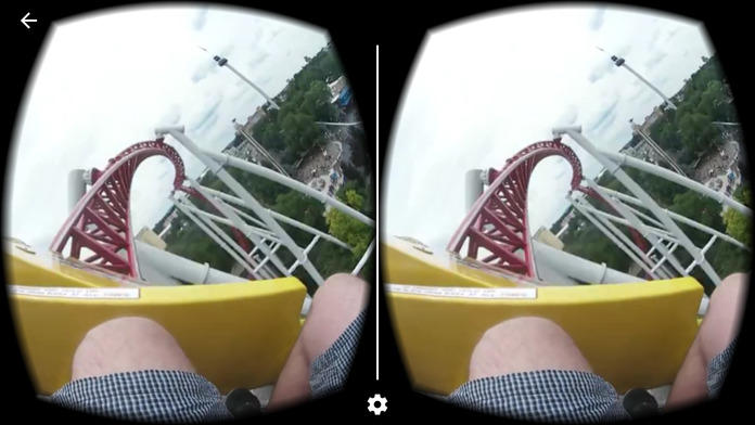 Screenshot 1 of Tàu lượn siêu tốc VR 