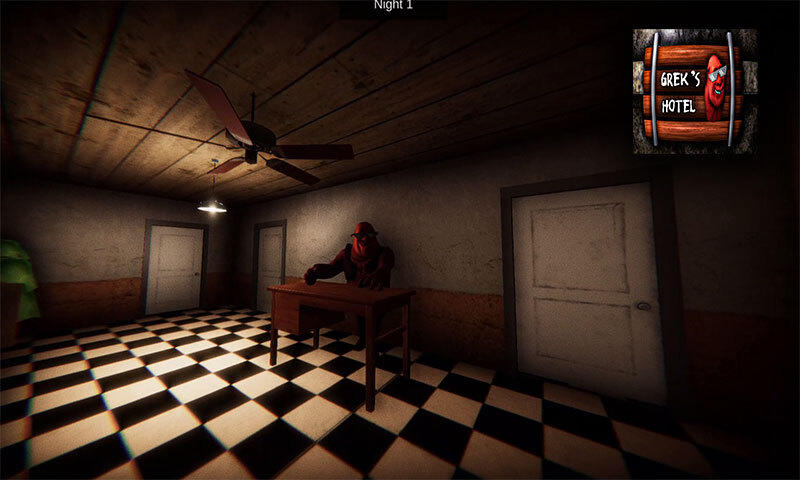 Scary Nights At Grek's Hotel screenshot game