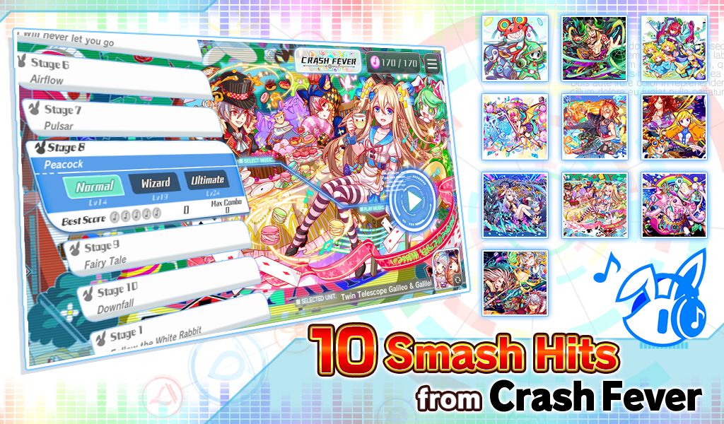 Sonic Beat feat. Crash Fever screenshot game
