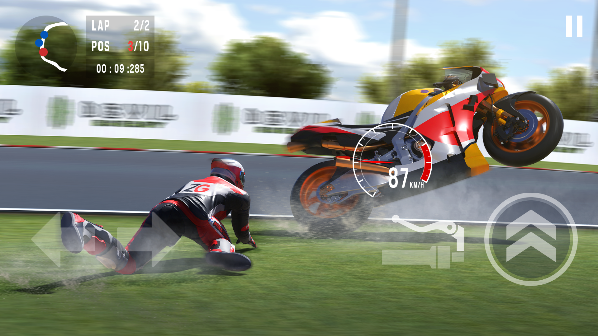 Screenshot of Moto Rider, Bike Racing Game