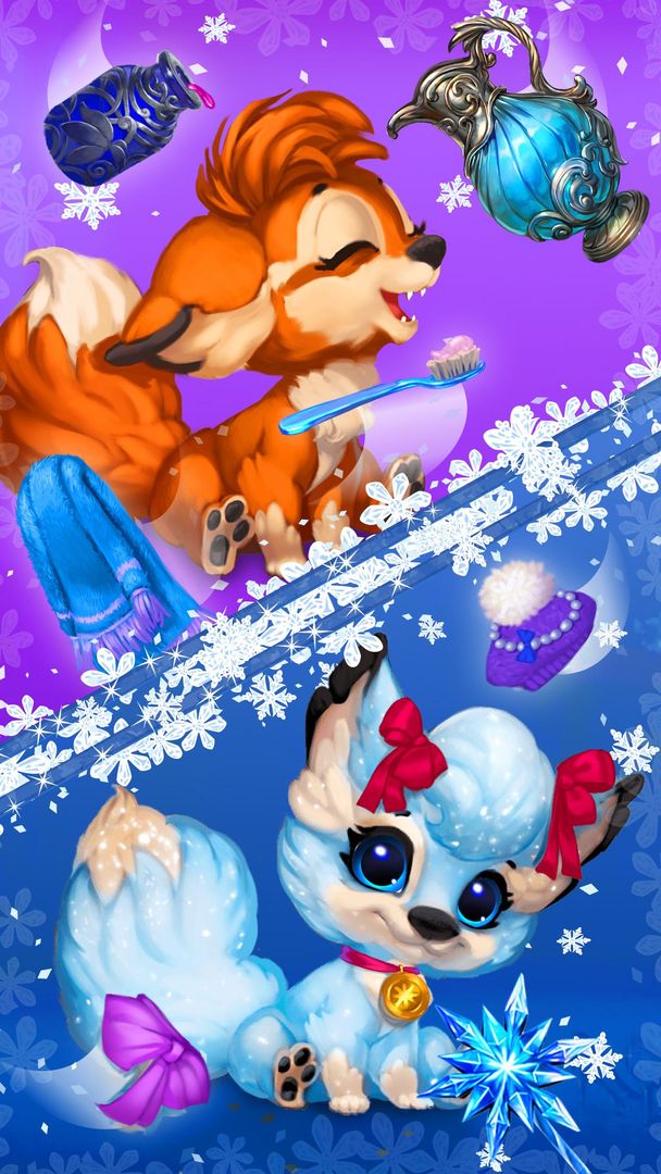 Winter Fairy: My Little Fox screenshot game