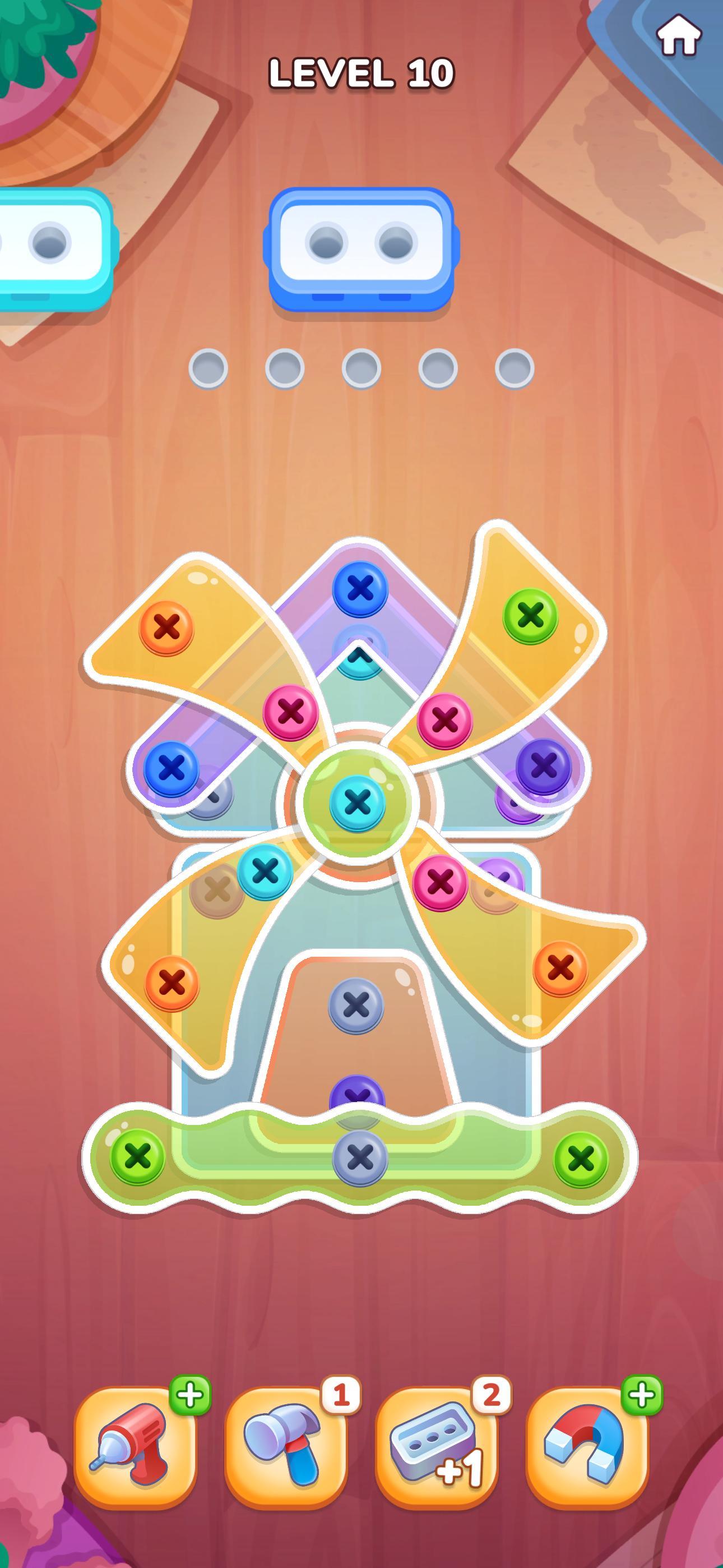Screw Stars: Unlock and Solve Game Screenshot