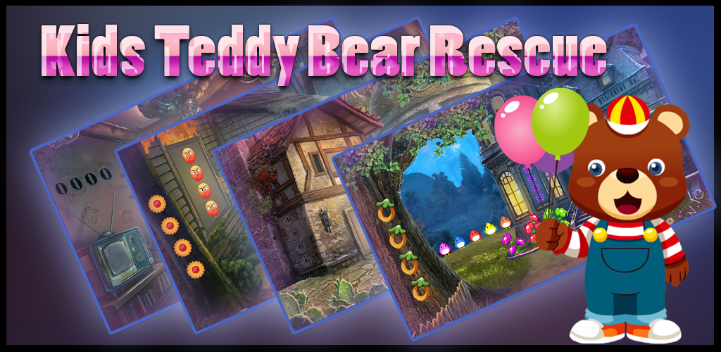 Banner of Kids Teddy Bear Rescue Best Escape Game-386 1.0.0