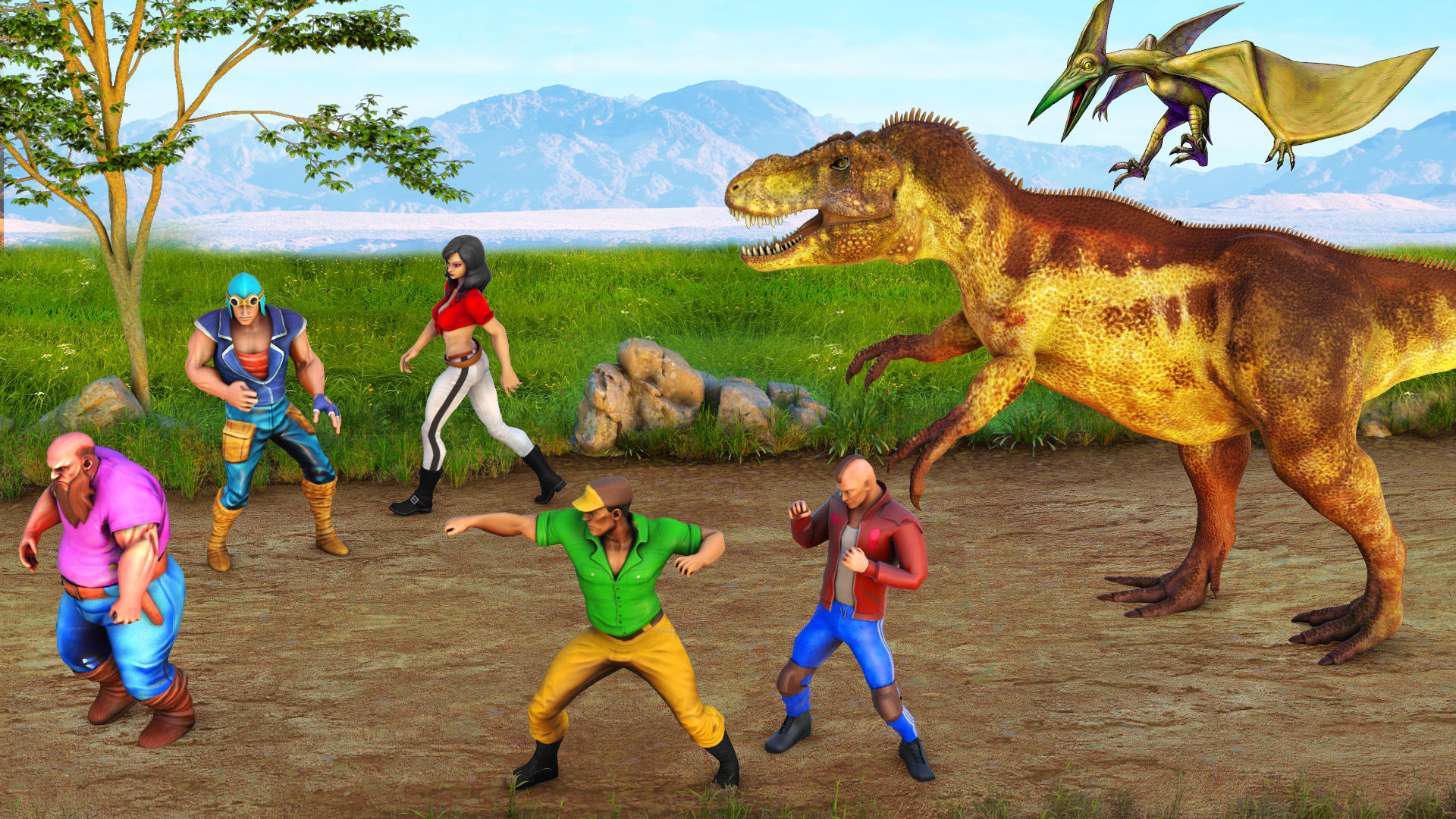 Beat Em up karate Fighter Game Game Screenshot