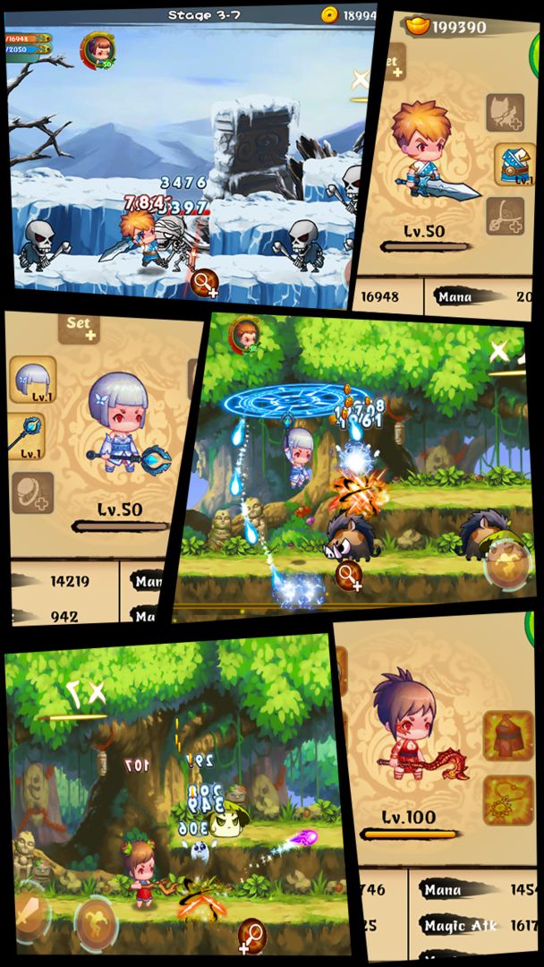 Screenshot of Soul Warriors: Heroes War