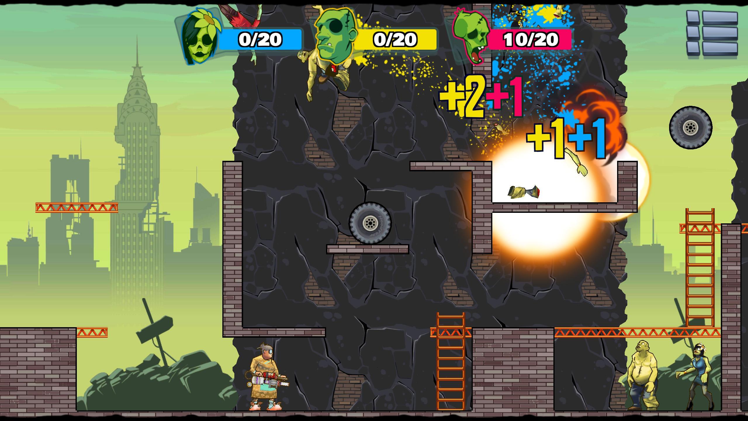 Cuplikan Layar Game Stupid Zombies 3