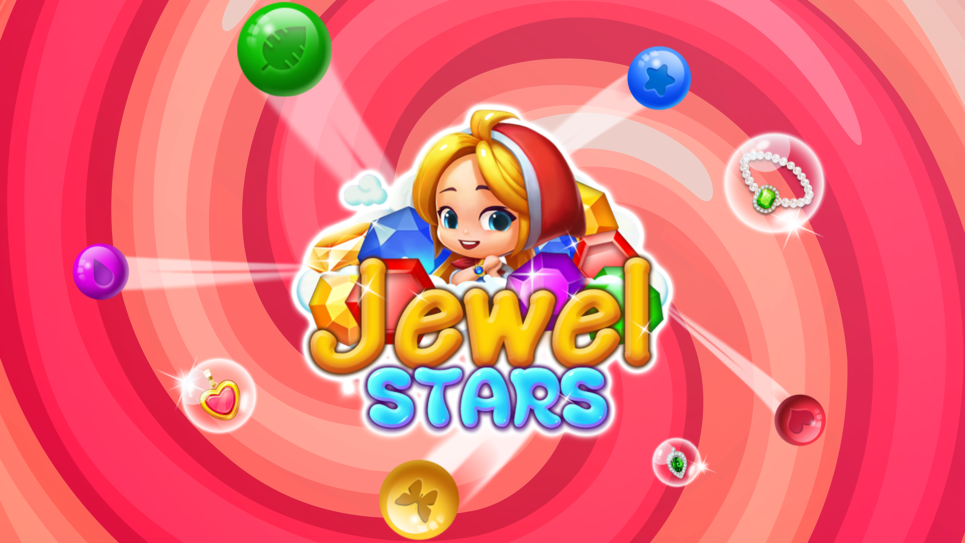 Jewel Stars-Link Puzzle Game Game Screenshot