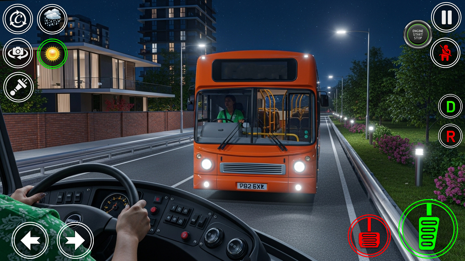 Offroad Bus Driving Simulator Game Screenshot