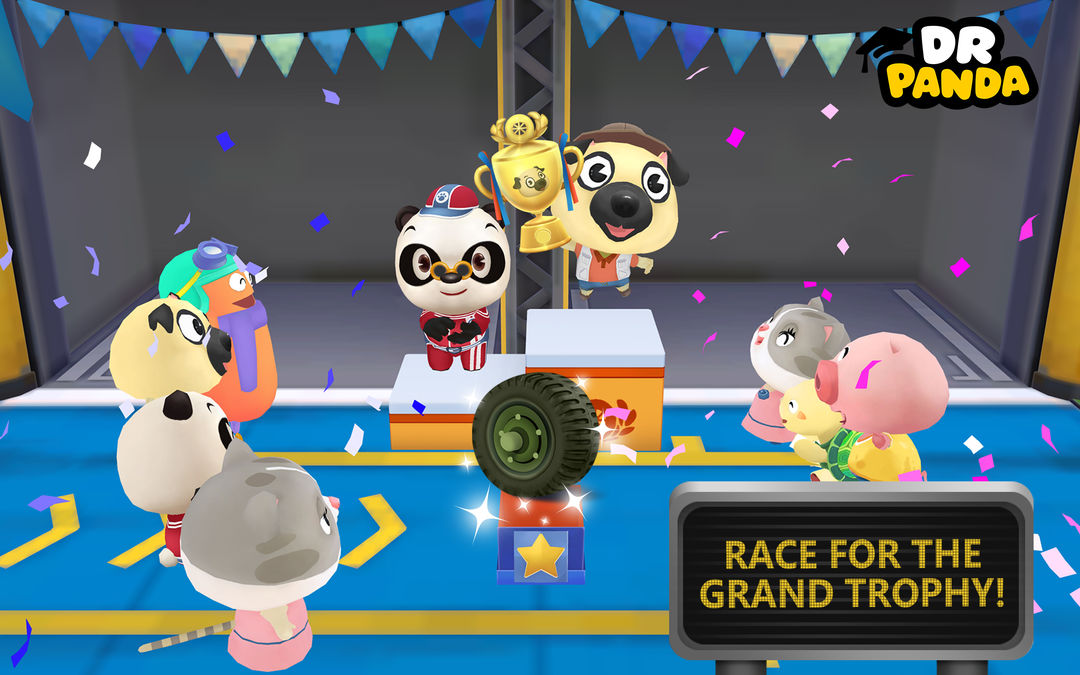 Dr. Panda Racers ภาพหน้าจอเกม