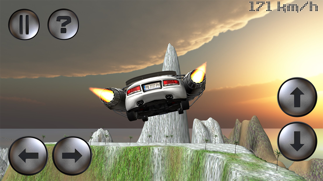 Screenshot 1 of blast speed jet car 2 1.0.1