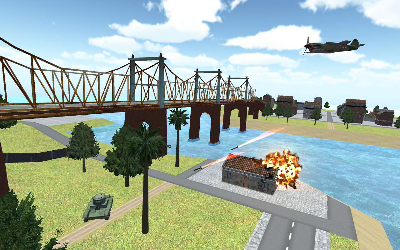 Screenshot of World War Robot : Tank Wings