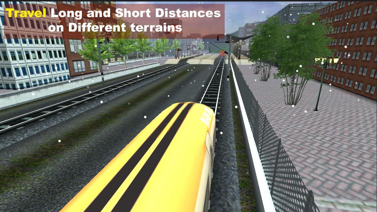 Euro Train Simulator 3D 2017 ภาพหน้าจอเกม