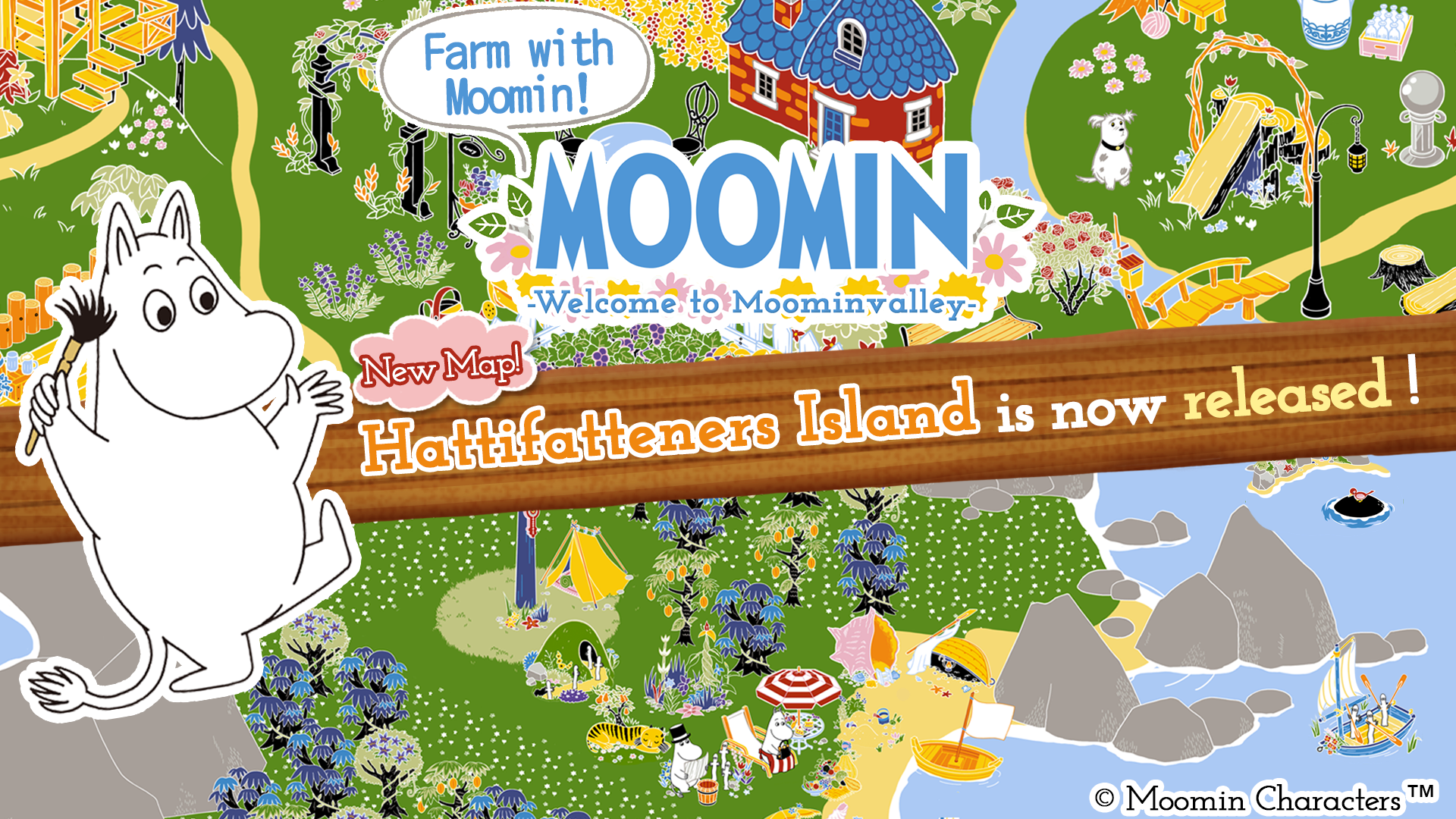 MOOMIN Welcome to Moominvalley遊戲截圖