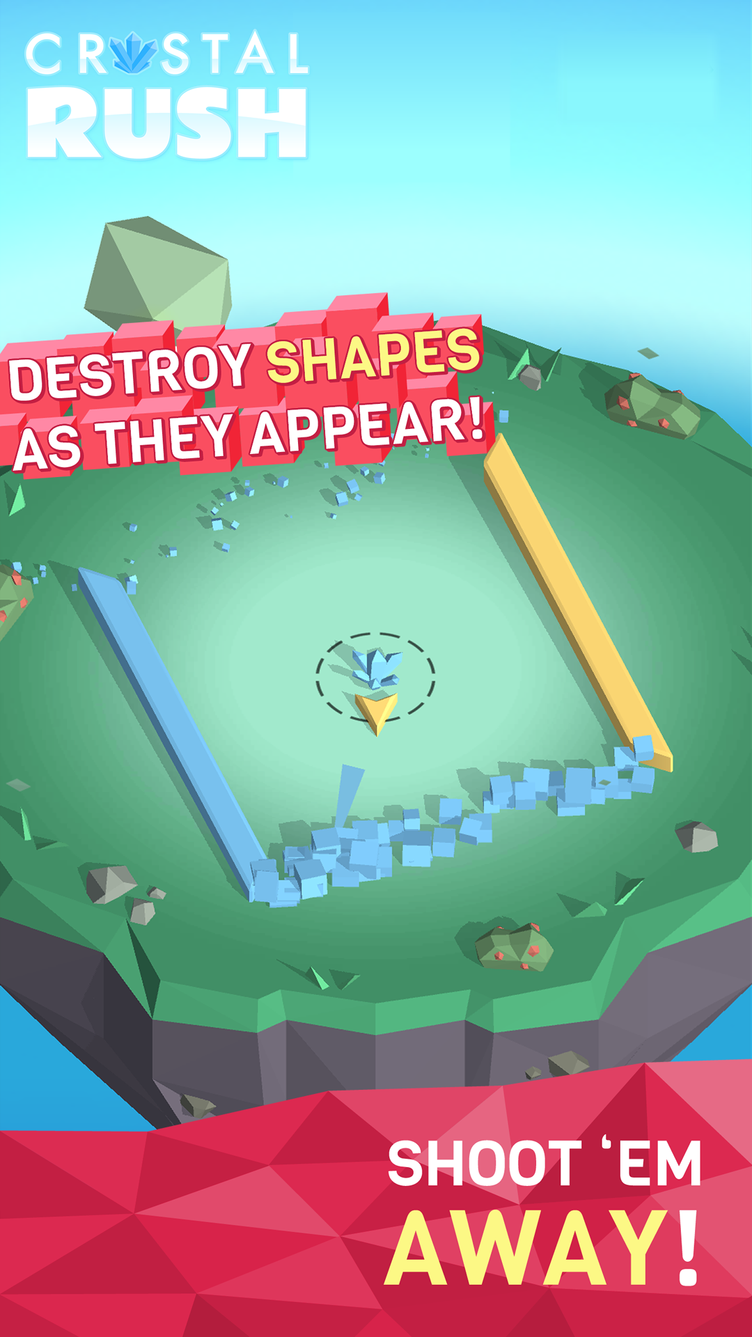 CRYSTAL RUSH! Game Screenshot