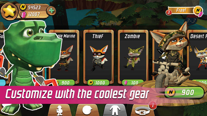 Nitro Chimp Grand Prix Game Screenshot