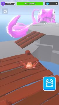 Crab Invasion Game Screenshot