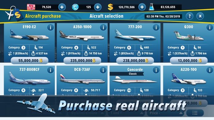 Airlines Manager : Tycoon 2020 screenshot game
