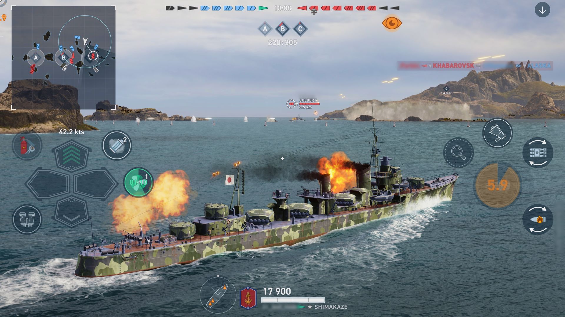 Screenshot of World of Warships: Legends（Regional Test）