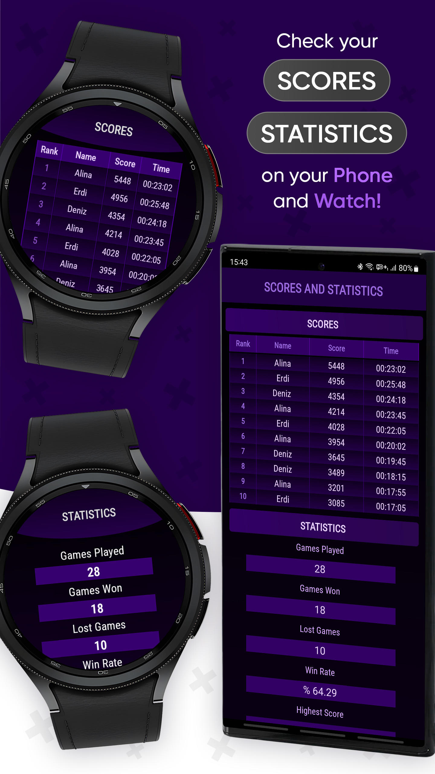 My latest Galaxy Watch App game - SUDOKU : r/GalaxyWatch