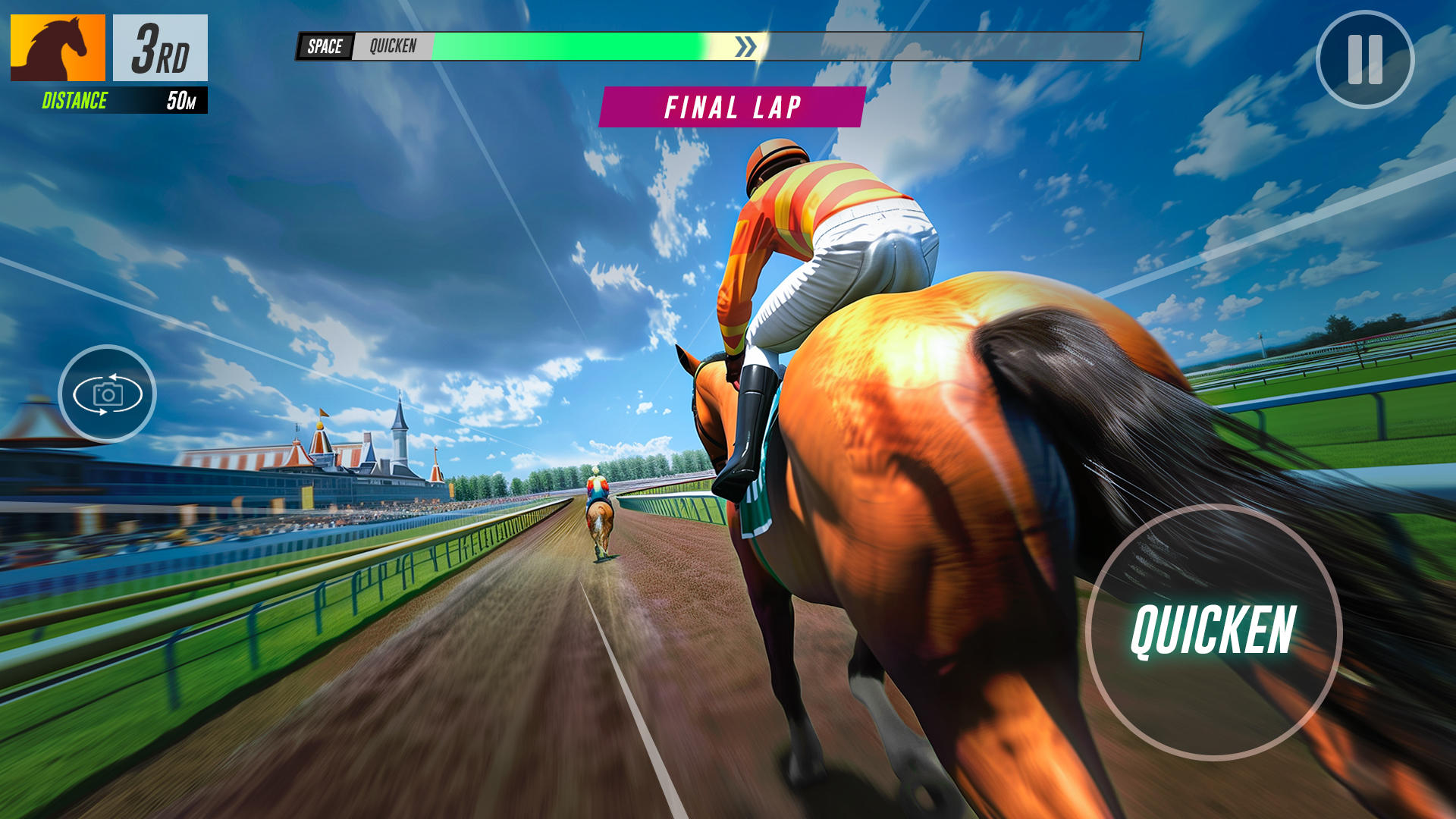 Gallop Masters: Horse Racing ゲームのスクリーンショット