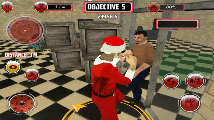 Santa Secret Stealth Mission Pro Game Screenshot