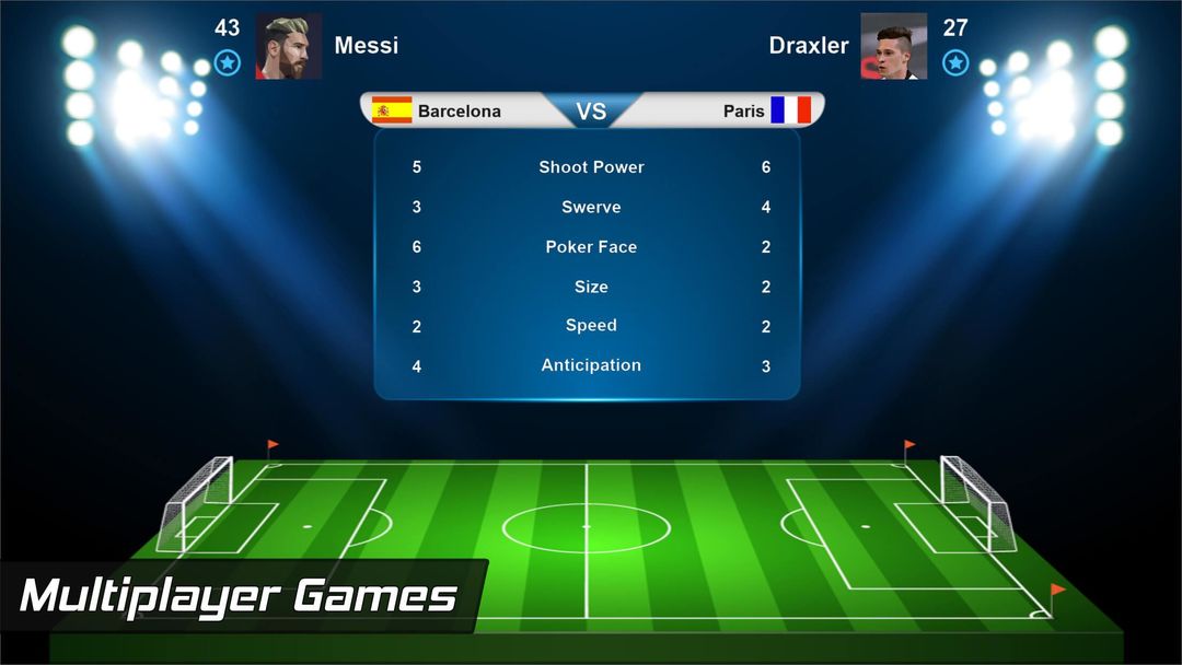 Digital Soccer Free kick 2022 screenshot game