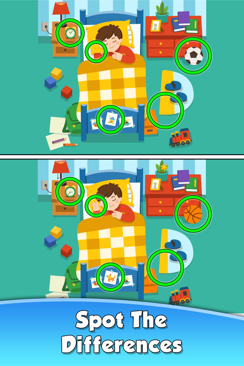 Spot The Differences: Find It! Game Screenshot
