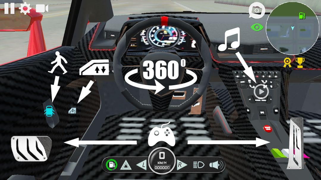 Car Simulator SportBull screenshot game