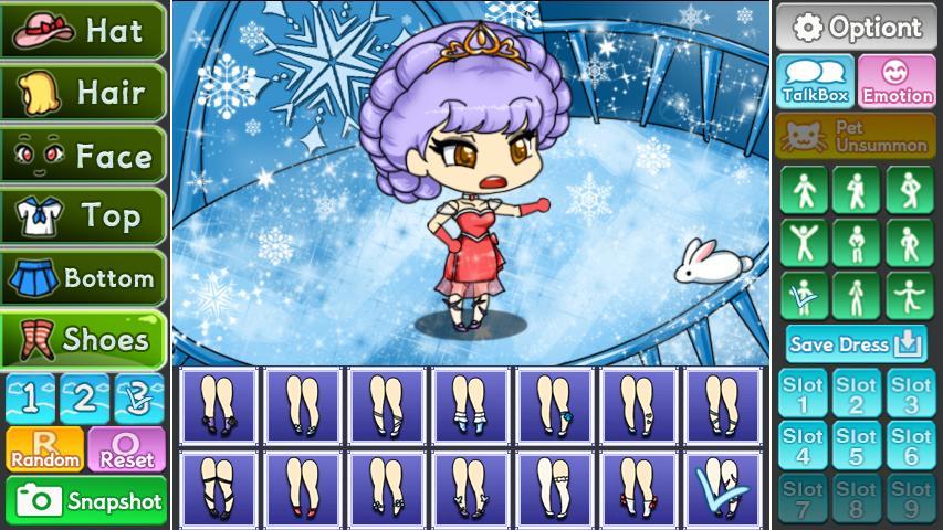 Ice Princess Pretty Girl : dress up game ภาพหน้าจอเกม