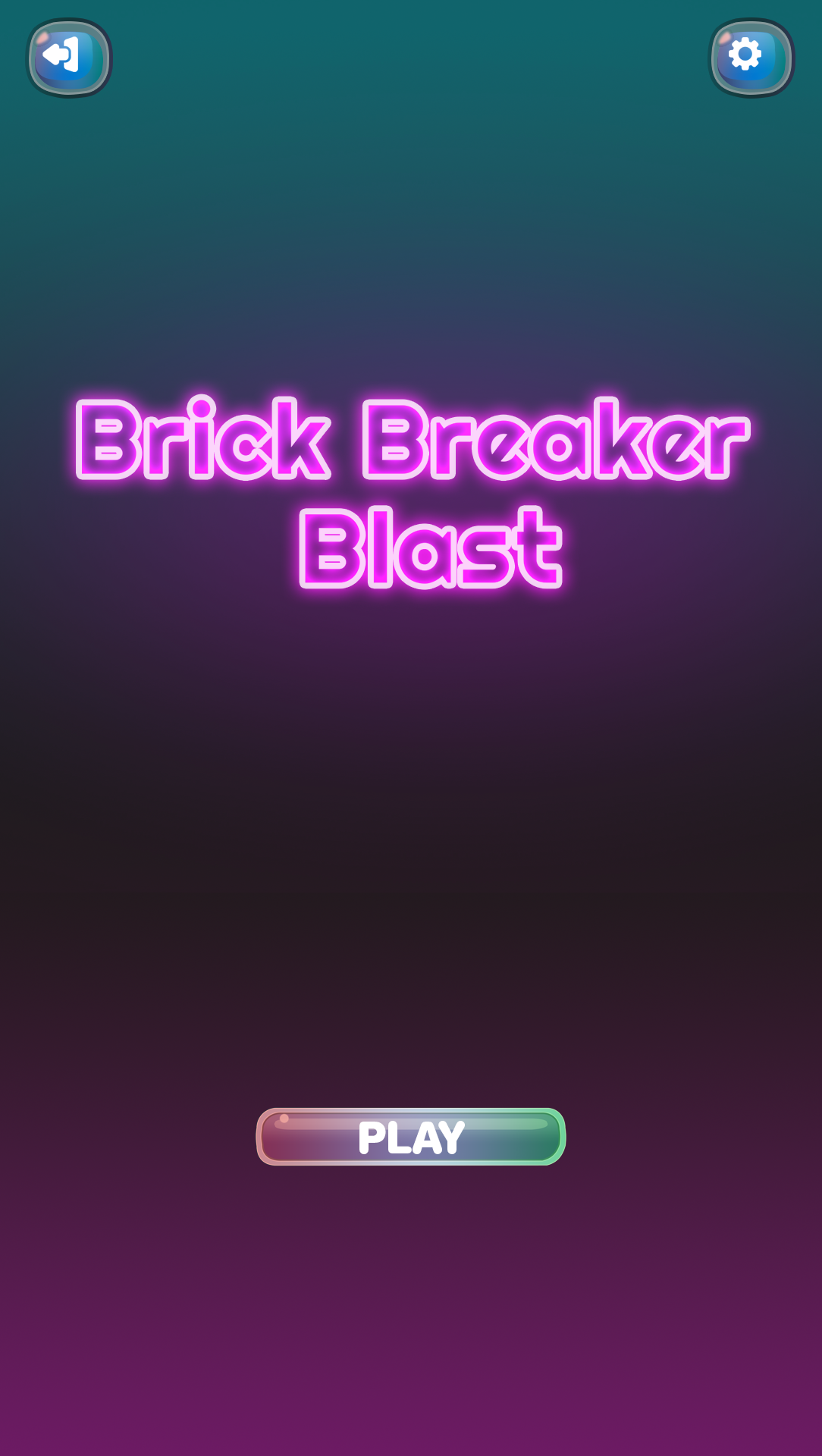 Brick Breaker Blast 게임 스크린 샷