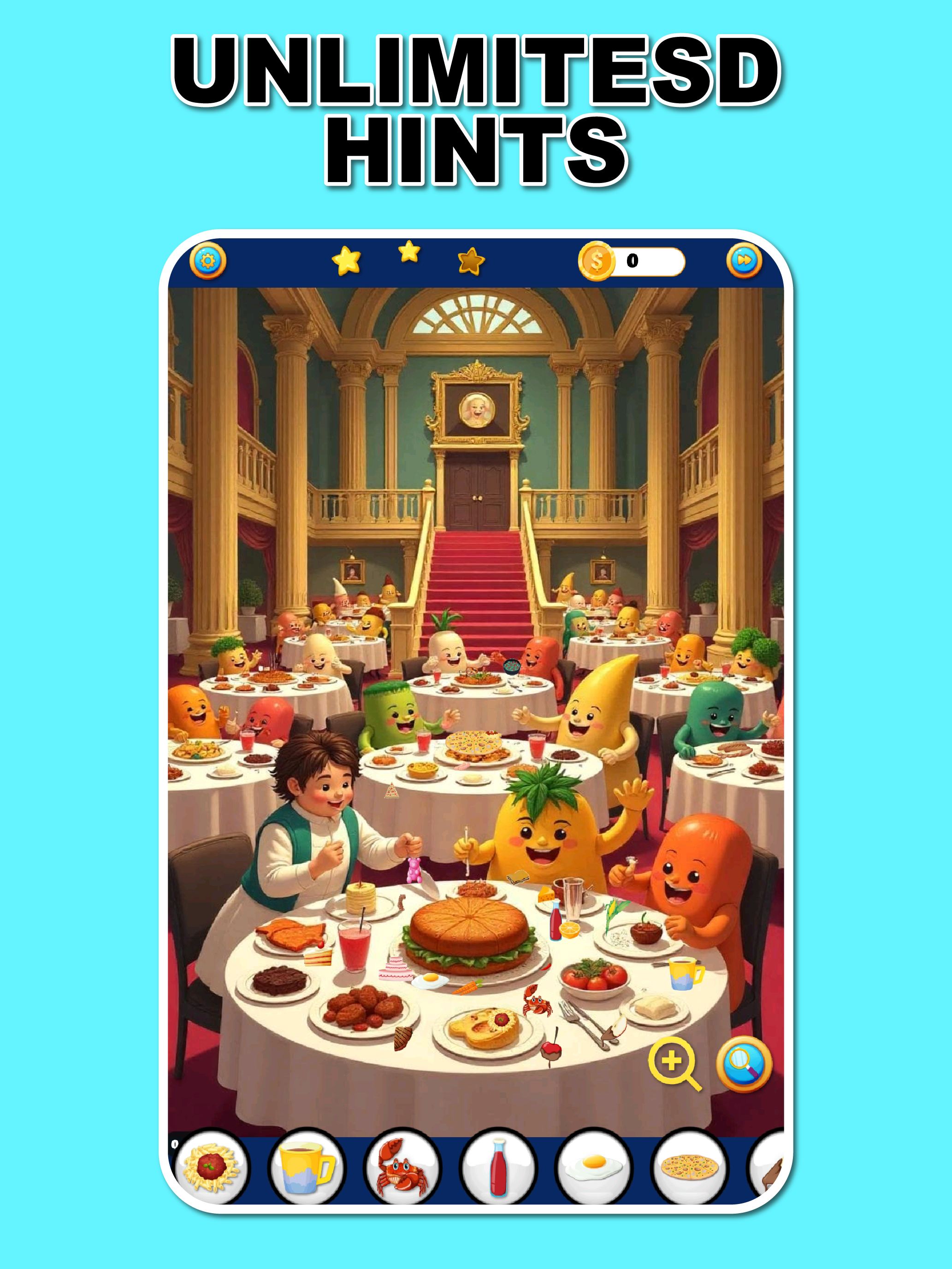 Spot 25 Hidden Objects Game Game Screenshot