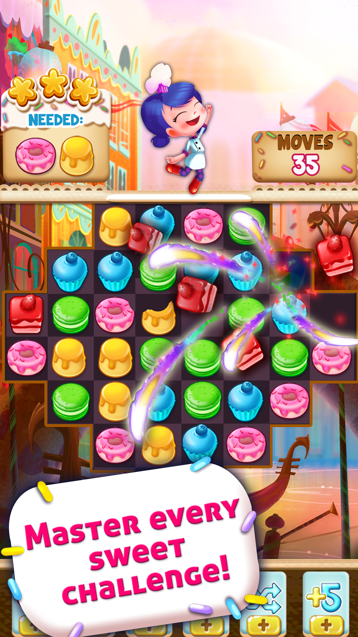Cuplikan Layar Game Cupcake Mania: Moscow