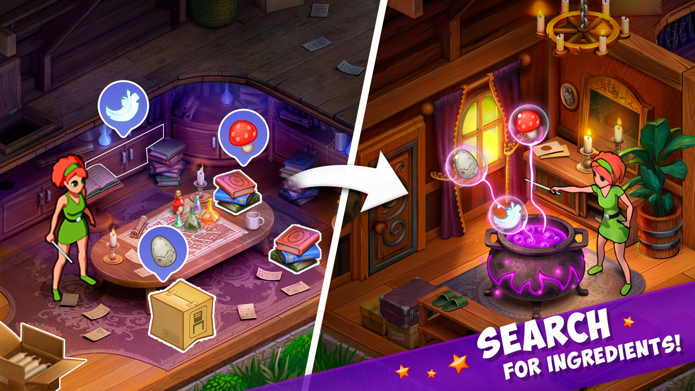 Ghost Town: Mystery Match Game Game Screenshot