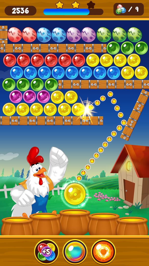 Farm Bubbles - 農場泡泡射擊遊戲遊戲截圖