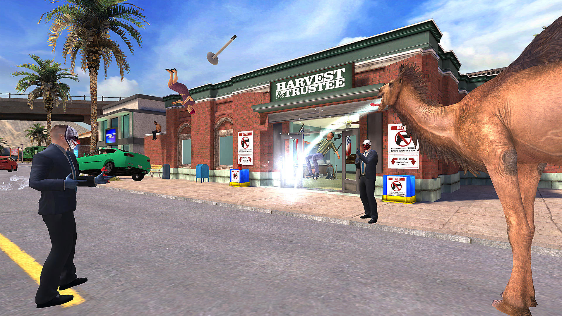 Goat Simulator Payday Game Screenshot