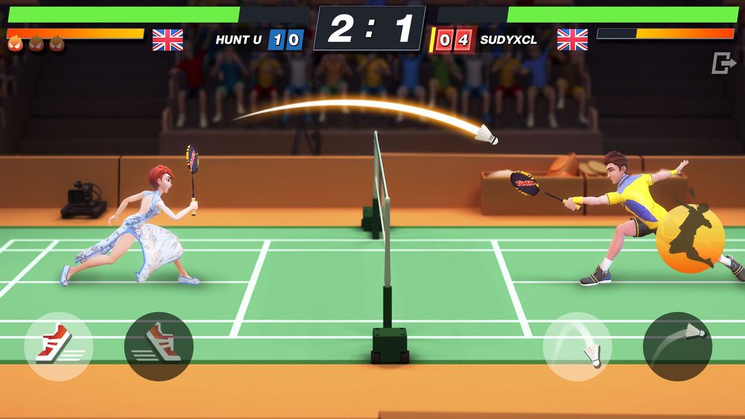Badminton Blitz - Free 3D Multiplayer Sports Game screenshot game