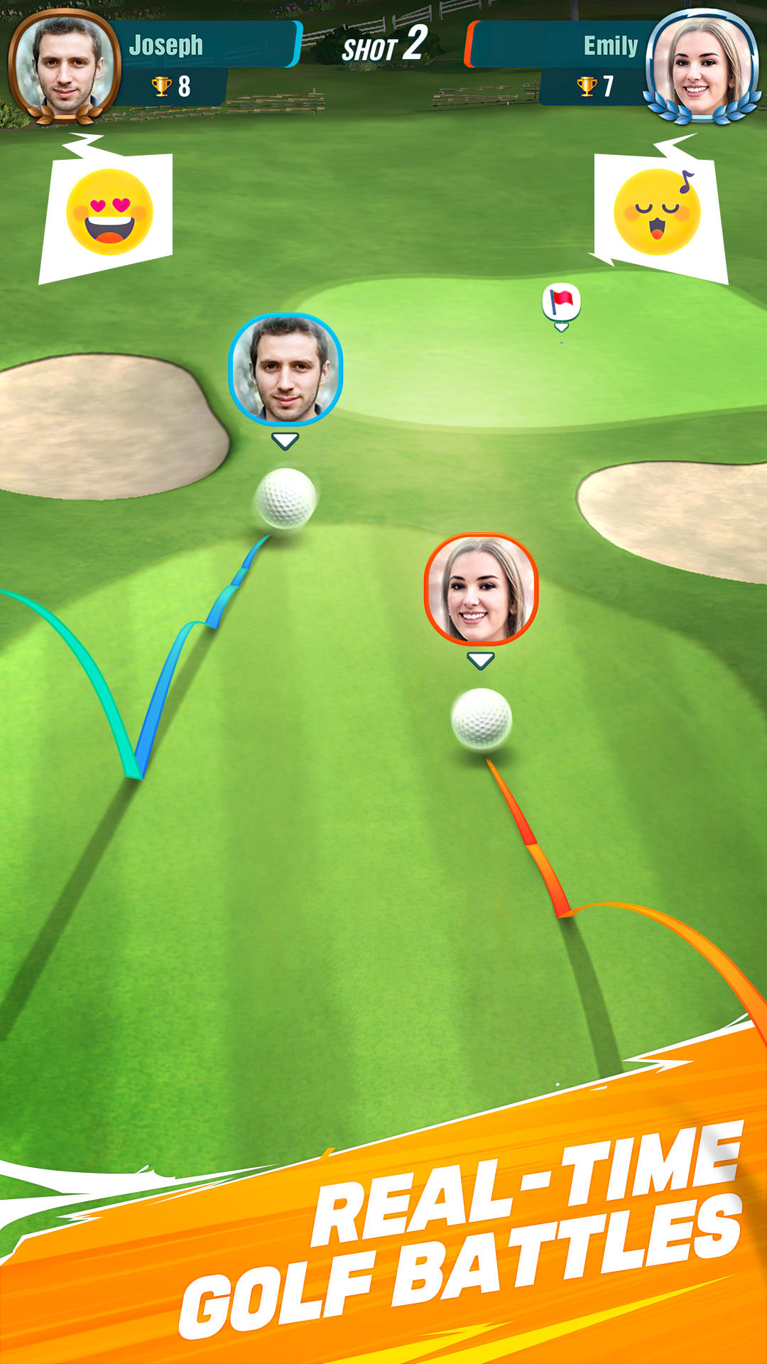 Screenshot 1 of Ditembak Online: Pertempuran Golf 1.3.1.a